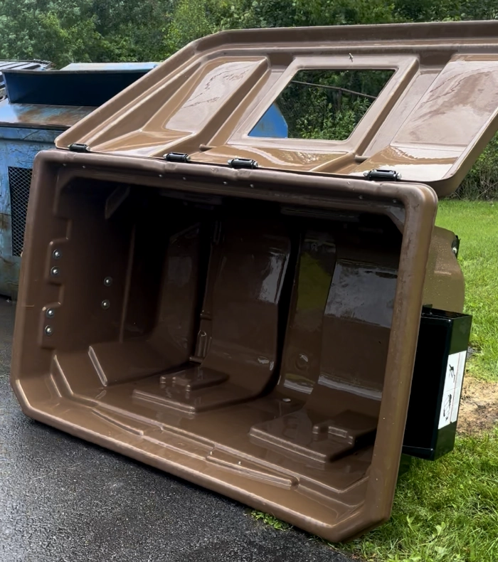 Conteneur à compost commercial